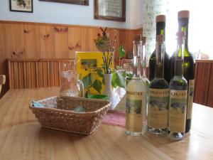 Nápoje v ubytování Appartement Weingut Schoberhof