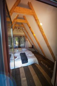 Postel nebo postele na pokoji v ubytování Rock Oak Camping