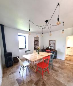 Posedenie v ubytovaní L'atelier des huppes