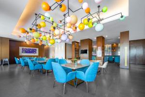 Een zitgedeelte bij Minimax Hotel Shanghai Songjiang