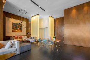 Posezení v ubytování Minimax Hotel Shanghai Songjiang
