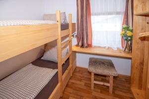 Postel nebo postele na pokoji v ubytování Obergersbach