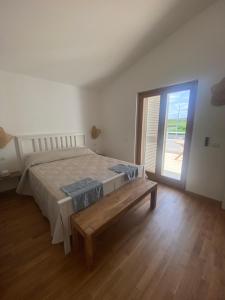 Postel nebo postele na pokoji v ubytování APulia casa e cucina