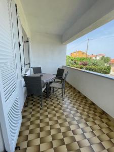 Balkon lub taras w obiekcie Apartman Varea