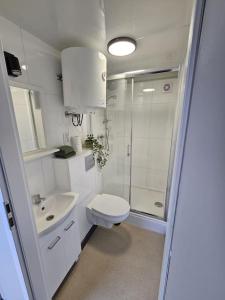 A bathroom at Knus vakantieverblijf voor 2 personen