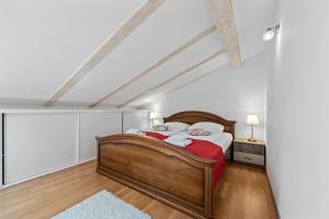 Postel nebo postele na pokoji v ubytování Minerva Hotel