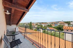 Balkón nebo terasa v ubytování Minerva Hotel