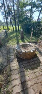 A garden outside Ágnes Pihenőház