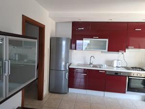 Kuchyň nebo kuchyňský kout v ubytování Apartments Granić