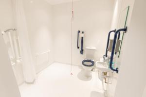 Koupelna v ubytování An Spiris Accommodation at Dundreggan Rewilding Centre