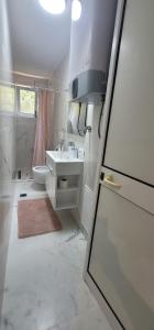 Koupelna v ubytování Villa Seknič