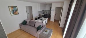 Kuchyň nebo kuchyňský kout v ubytování Apartment for 4