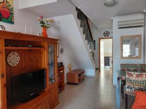 As019 A 2 bedroom - in Calas del Pinarにあるシーティングエリア