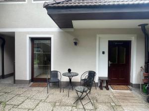 Siseõu või muu väliala majutusasutuses Haus zum Glück