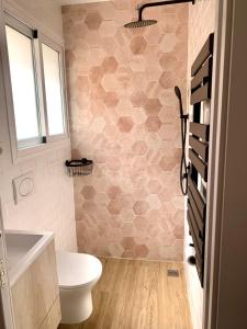 Koupelna v ubytování Marixa Room