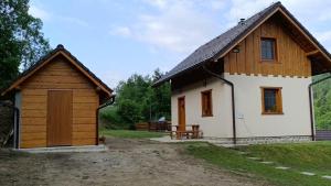 Budova, v ktorej sa horská chata nachádza