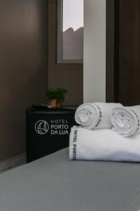 Postel nebo postele na pokoji v ubytování Hotel Pousada Porto da Lua