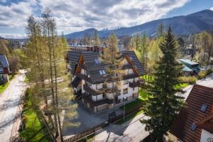 Výhľad na hory alebo výhľad na hory priamo z apartmánu