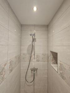 bagno con doccia e soffione di APARTMAN ELI a Supetar (San Pietro di Brazza) Altre 27 foto