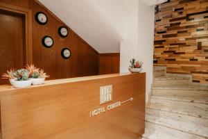 Vstupní hala nebo recepce v ubytování Center Hotel