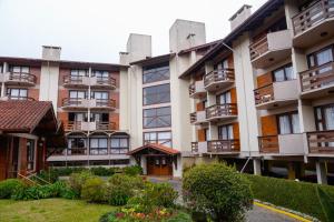 Budova, kde se aparthotel nachází