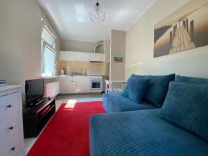 Posezení v ubytování Apartament Sopot Oliwia II
