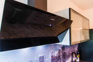 TV a/nebo společenská místnost v ubytování Flexible SelfCheckIns 53 - Zagreb - Loggia - New - Luxury