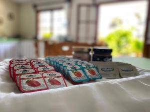 Posteľ alebo postele v izbe v ubytovaní Hotel Eleana