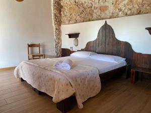 Villaggio La Roccia camping客房内的一张或多张床位