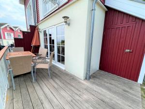 Balkón nebo terasa v ubytování Strandpark Sierksdorf H080