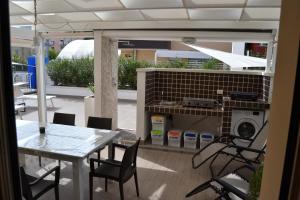 A seating area at Il Terrazzo 40 metri dal mare