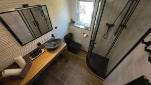A bathroom at Apartmán Andrea