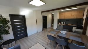 A kitchen or kitchenette at Apartmán Andrea