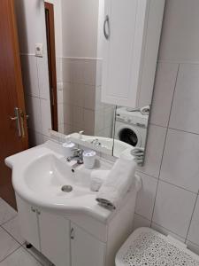 Koupelna v ubytování Apartments Granić