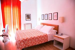 Postel nebo postele na pokoji v ubytování Hotel Kinda