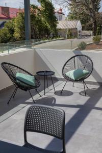 Balkón nebo terasa v ubytování Apartments Jadranka