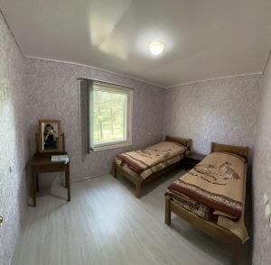 Postel nebo postele na pokoji v ubytování Guest house at the Lake Sevan