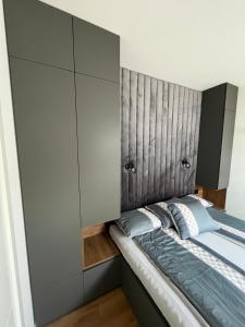 Postel nebo postele na pokoji v ubytování Villa Luca Free Garage Parking