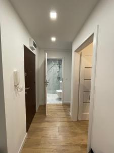 Koupelna v ubytování Apartament blisko plaży