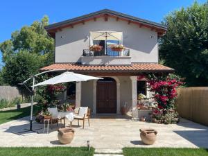 Budova, kde se bed and breakfast nachází