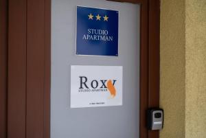Certifikát, hodnocení, plakát nebo jiný dokument vystavený v ubytování Studio Apartman Roxy