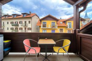 Balkón nebo terasa v ubytování Studio Apartman Roxy