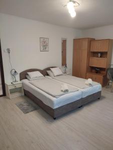 Postel nebo postele na pokoji v ubytování Veronika Rooms