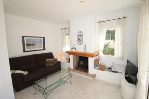 A seating area at Sesam - sea view villa with private pool in Moraira