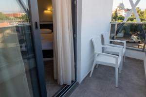 Balkón nebo terasa v ubytování Pera Side Hotel