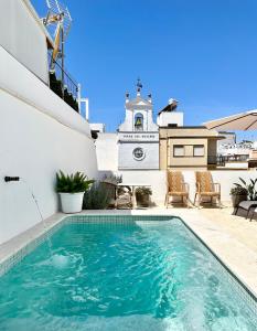 Basen w obiekcie Apartamento dúplex con piscina privada en terraza lub w pobliżu