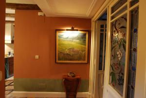 Posezení v ubytování Casa María Berna