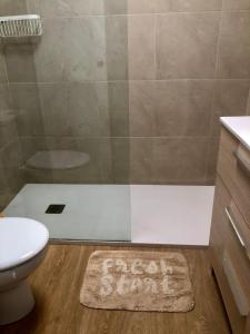 Koupelna v ubytování Santa Clara Bungalows