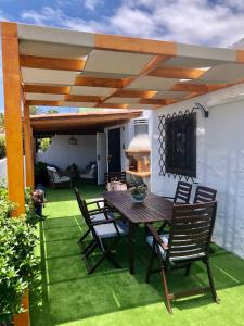Patio nebo venkovní prostory v ubytování Santa Clara Bungalows