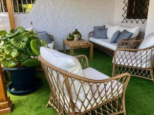 Posezení v ubytování Santa Clara Bungalows